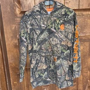 Carhartt camo hoodie youth 14-16